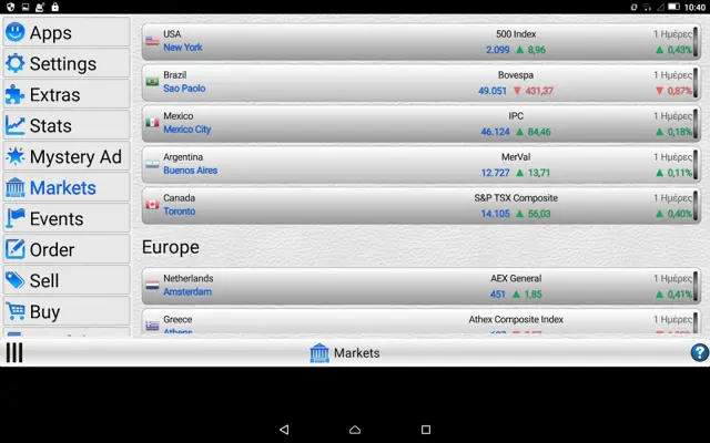 Game of Stocks android App screenshot 0